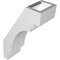 Ekena Millwork 3-in. W x 6-in. D x 10-in. H Pescadero Architectural Grade PVC Knee Brace BRCP03X06X10PEC - alternate 3